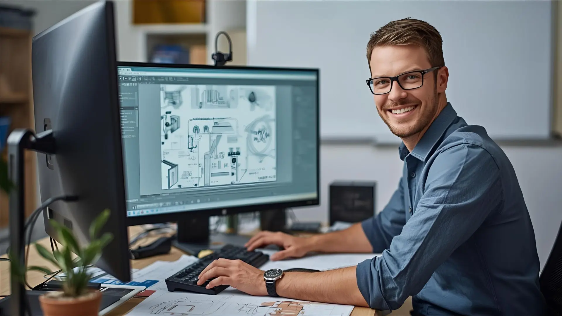 Konstrukteur (m/w/d) Maschinenbau – Gestalte innovative Produkte mit SolidWorks!